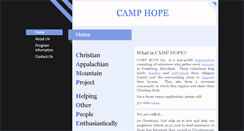 Desktop Screenshot of camphopemission.com